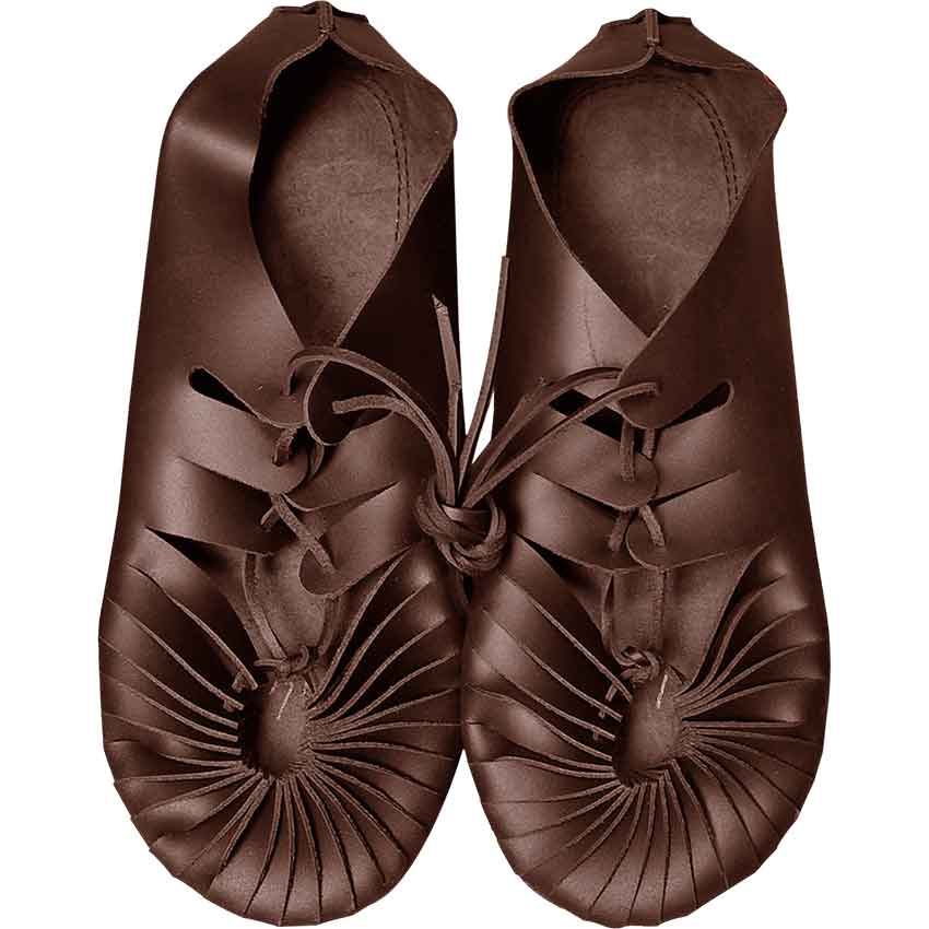 mens leather roman sandals