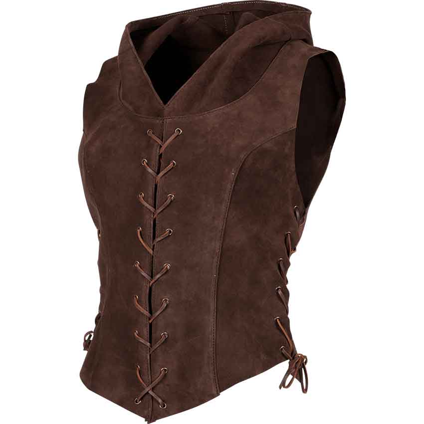 Adventurer Suede Bodice - Brown