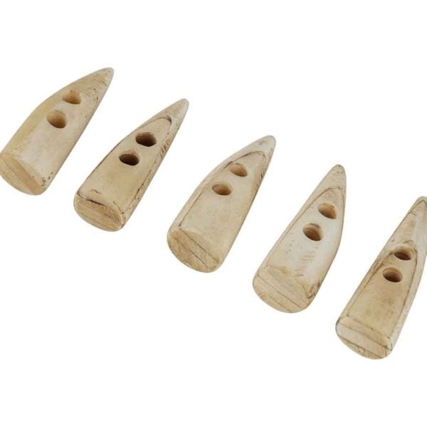 Medieval Horn Toggles - Set of 5 - Image 3