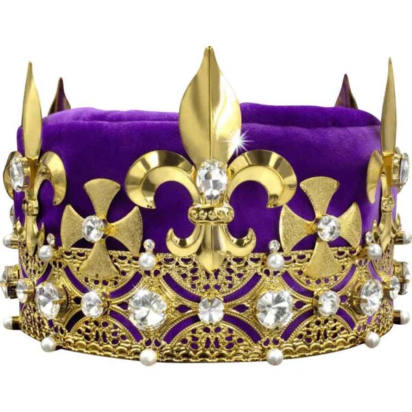 Golden King's Crown - Crystals