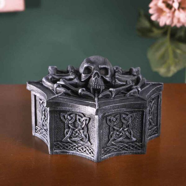 Arachnid Skull Trinket Box