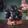 Witchy Kittens and Cauldron Statue