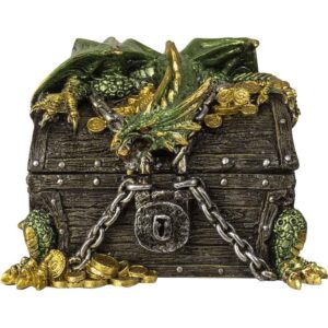 Guardian Dragon Treasure Trinket Box