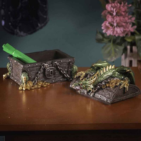 Guardian Dragon Treasure Trinket Box