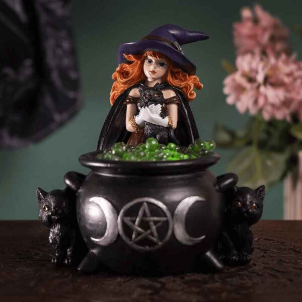 Hallows Eve Witch Statue