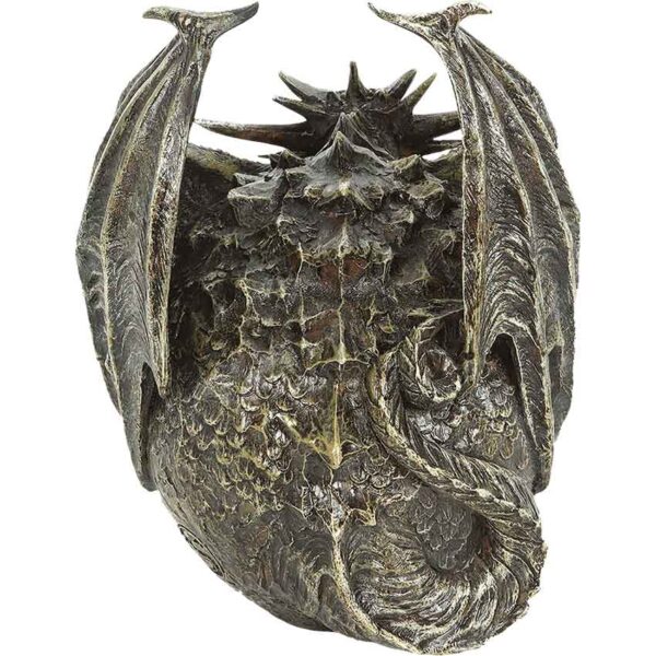 Draco Dragon Skull Statue