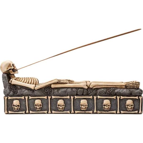 Skeleton Incense Burner Box
