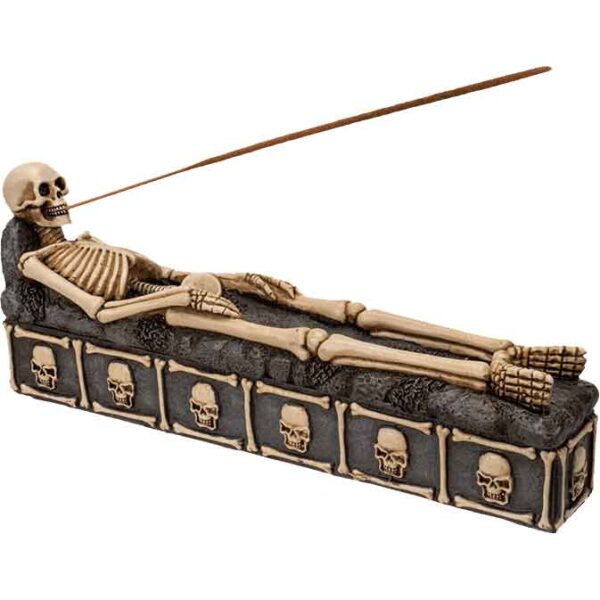 Skeleton Incense Burner Box