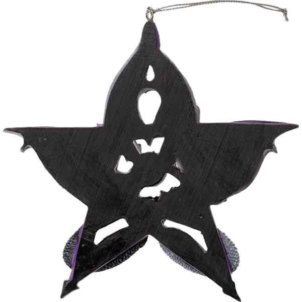 Pentagram Dragon Christmas Ornament