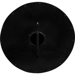 Red and Black Viking Shield