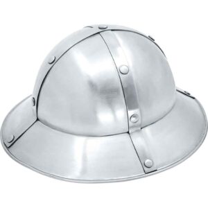 Medieval Infantry Kettle Helmet
