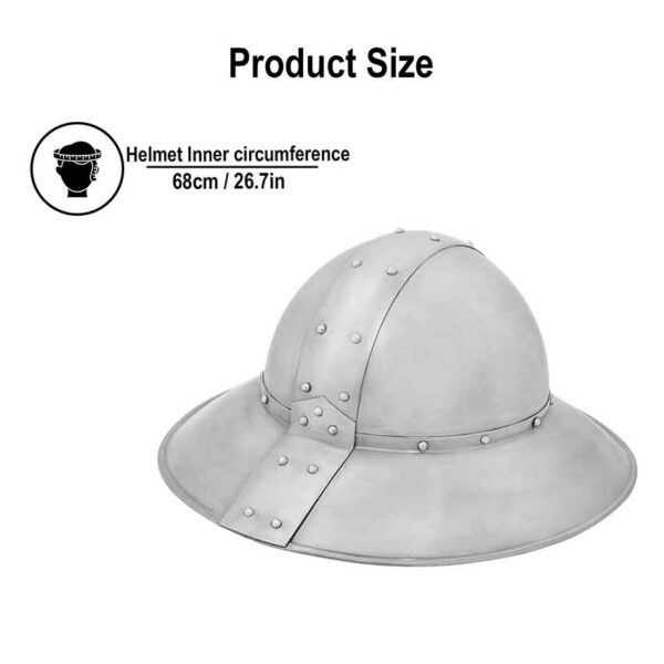 Medieval Kettle Helmet