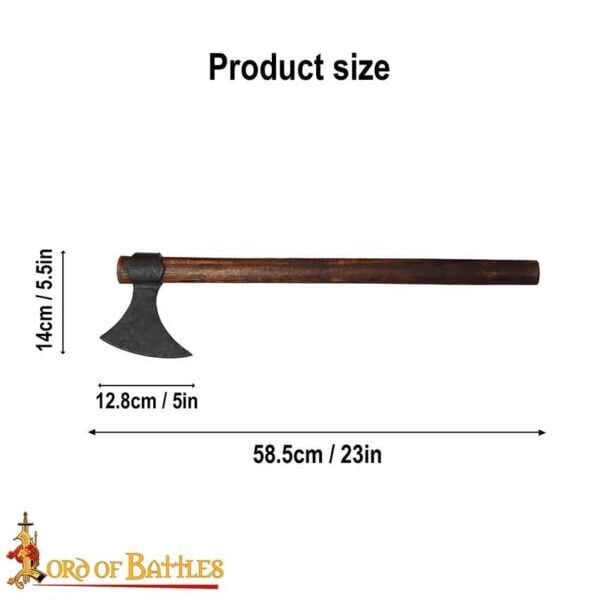 Hand Forged Viking Battle Axe