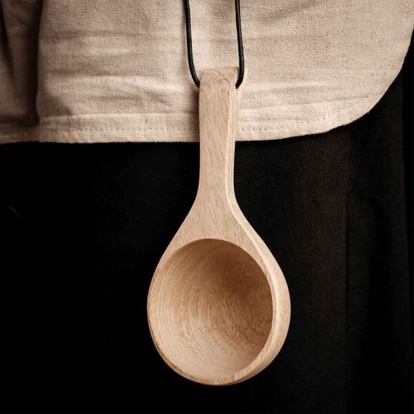Medieval Wooden Kuksa Spoon