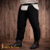 Medieval Padded Arming Chausses - Black