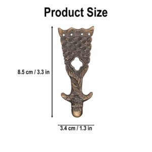 Antiqued Brass Renaissance Belt Tip