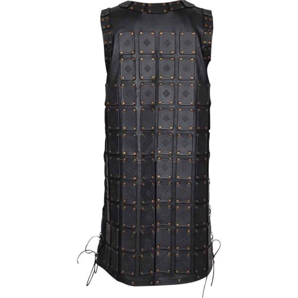 North Warrior Leather Scale Armour - Black