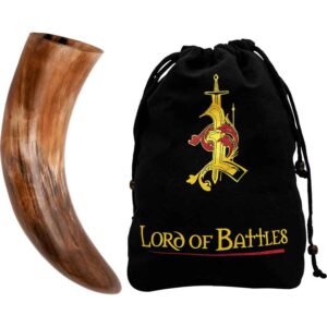 Natural Finish Viking Drinking Horn
