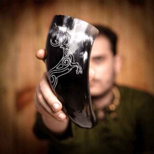 Roebuck Viking Drinking Horn