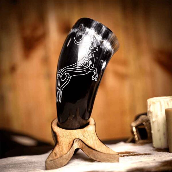 Roebuck Viking Drinking Horn