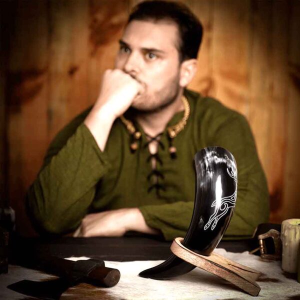 Roebuck Viking Drinking Horn