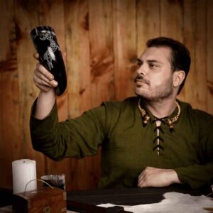 Roebuck Viking Drinking Horn