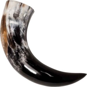 Rampant Lion Medieval Drinking Horn