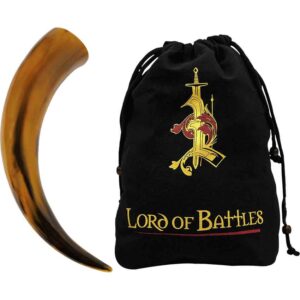 Tinted Medieval Ox Drinking Horn