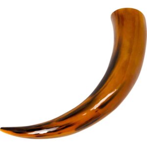 Tinted Medieval Ox Drinking Horn