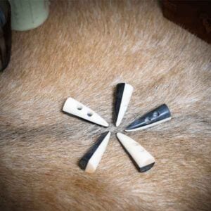 Dual Toned Medieval Toggles - Set of 5