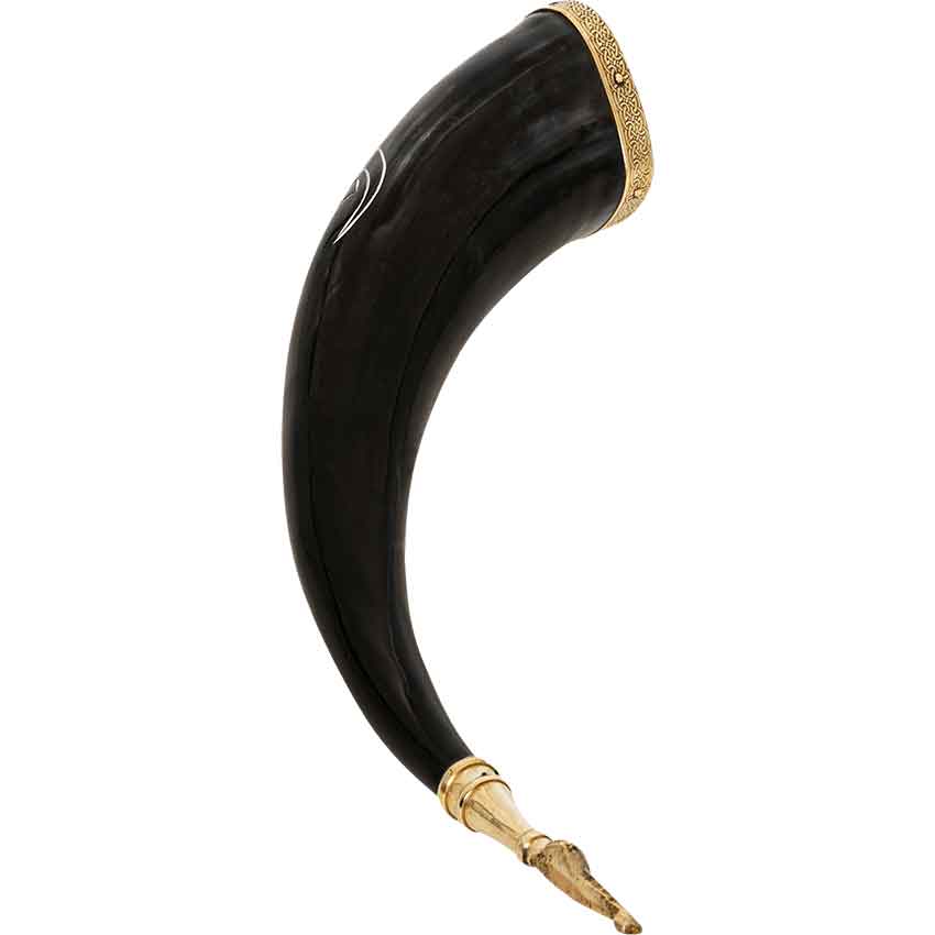 Triple Horns of Odin Drinking Horn