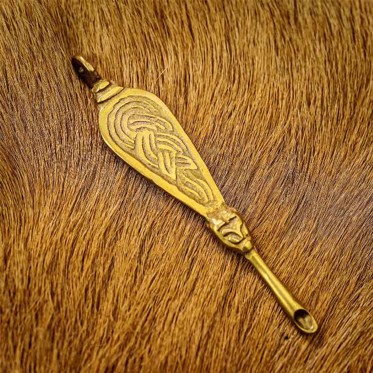 Brass Viking Ear Cleaners - Set of 2