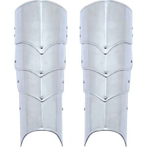 Kenric Medieval Steel Greaves