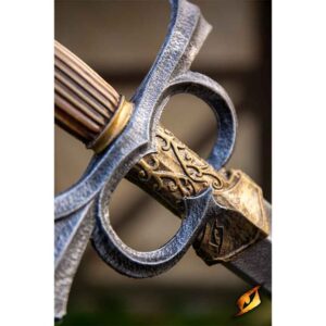 Rillet LARP Rapier - Vanguard - Light Wood/Gold - 85 cm