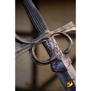 Rillet LARP Rapier - Vanguard - Black - 85 cm
