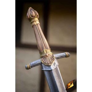 Duelist LARP Sword - Vanguard - Light Wood/Gold - 85 cm