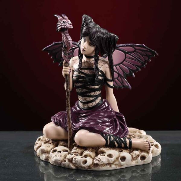 Darkling Fairy Statue by Selina Fenech
