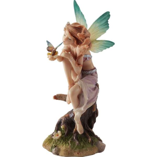 Kiss of the Butterfly Fairy Statue