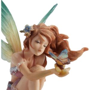 Kiss of the Butterfly Fairy Statue