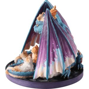 Foster Family Dragon and Cat Statue by Selina Fenech