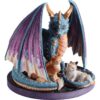 Foster Family Dragon and Cat Statue by Selina Fenech