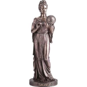 Bronze Urania Greek Goddess Statue
