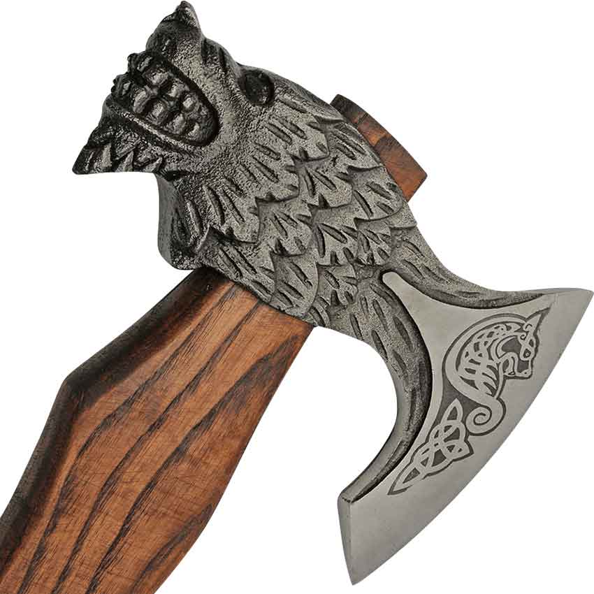 Wolf Hammer Viking Axe