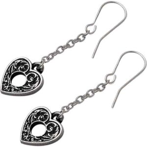 Heart Planchette Earrings