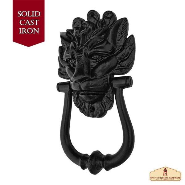 Lion Estate Medieval Door Knocker