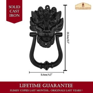 Lion Estate Medieval Door Knocker