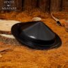 Pointed Medieval Shield Boss - Black
