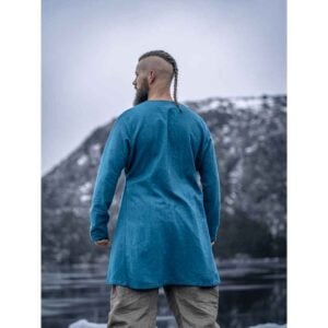 Ragnar Linen Viking Tunic – Blue