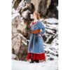 Skadi Viking Birka Coat - Dove Blue