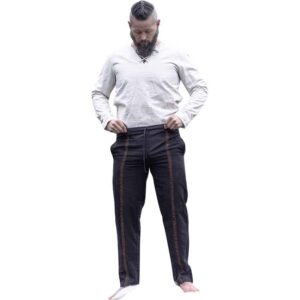 Hermann Medieval Trousers - Dark Brown